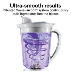 Wave~Action® Quiet Blender, White
