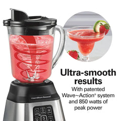 Smoothie Smart™ 40 oz. Blender with Glass Jar