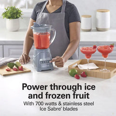 Power Elite™ Blender with 40 oz. Glass Jar, Gray