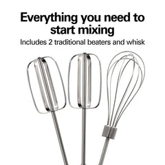 6 Speed Hand Mixer with Storage Clip