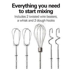 6 Speed Performance Hand Mixer with Ultimate Speed Control