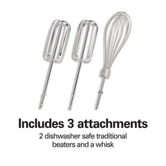 Hand Mixer with Snap-On Case
