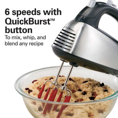 SoftScrape™ 6 Speed Hand Mixer with Case