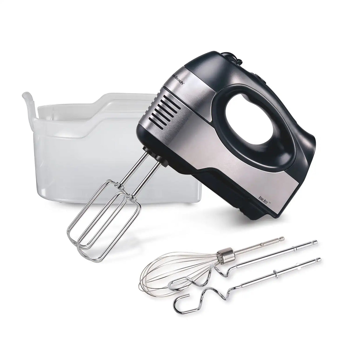 6 Speed Performance Hand Mixer with Case and Attachments