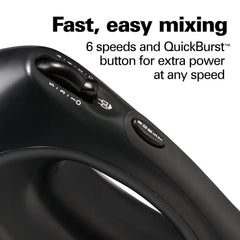 6 Speed Hand Mixer with Quick Burst™