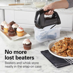 6 Speed Hand Mixer with Quick Burst™ and Snap-On Case