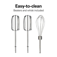 6 Speed Hand Mixer with Quick Burst™ and Snap-On Case