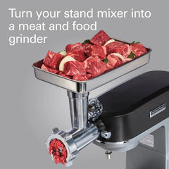 Professional Stand Mixer Specialty Attachment, All-Metal Meat and Food Grinder Set