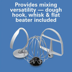 7 Speed Mixer, 4 Quart Capacity, White