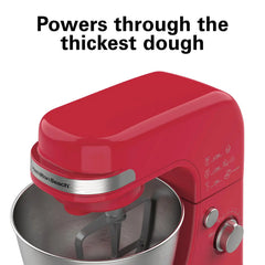 7 Speed Stand Mixer, 4 Quart Capacity, Red