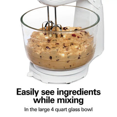 Power Deluxe™ 6 Speed Hand/Stand Mixer