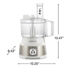 Hamilton Beach® Bowl Scraper Food Processor, 10 Cup Capacity, White, 70733
