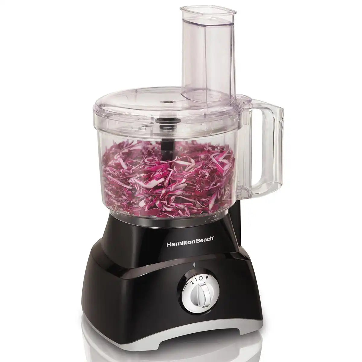 Hamilton Beach® 8 Cup Food Processor and Vegetable Chopper, Black, 70740G