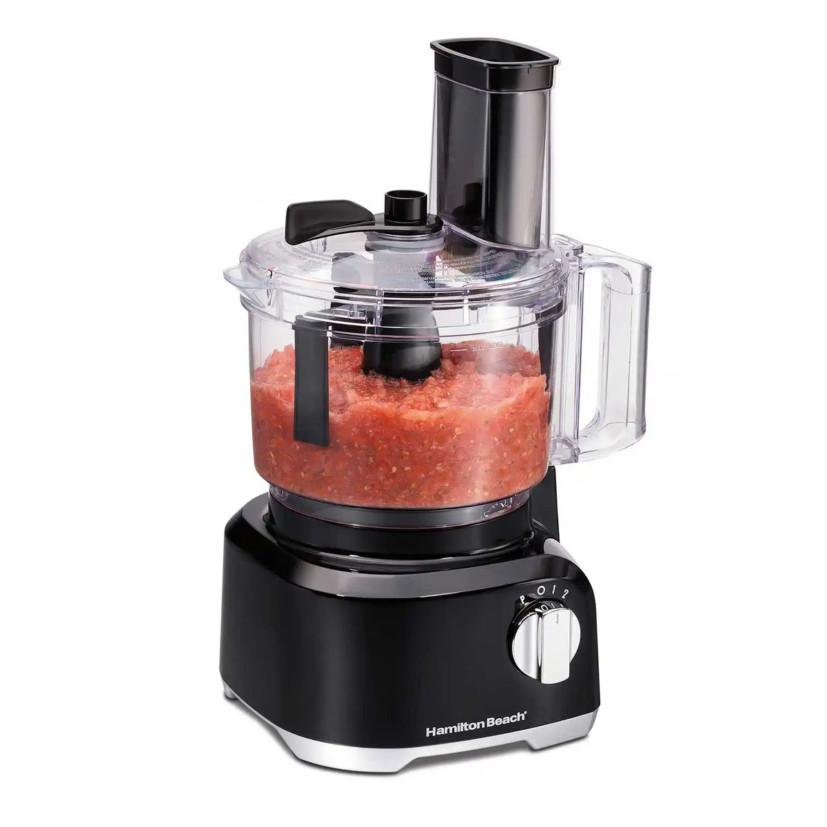 Hamilton Beach® Bowl Scraper Food Processor, 8 Cup Capacity, Black, 70743G