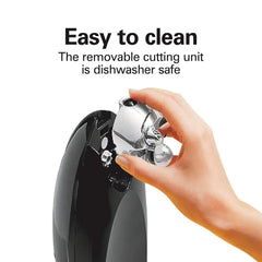 Classic Chrome Heavyweight Can Opener - Black