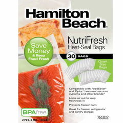 NutriFresh™ Quart Heat Seal Bags, 30 Count
