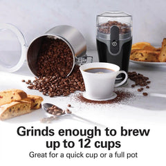 Hamilton Beach Fresh Grind Coffee Grinder, Black, 80335G