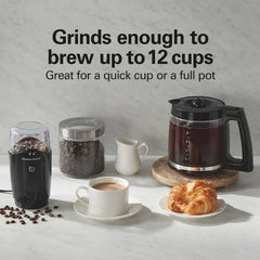 Hamilton Beach® Coffee and Spice Grinder, Black, 80410G