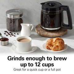 Hamilton Beach® Fresh Grind™ Coffee Grinder, White, 80420G