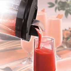 Power Elite® Multi-Function Blender with Mess-free 40oz Glass Jar, 700W Black & Stainless
